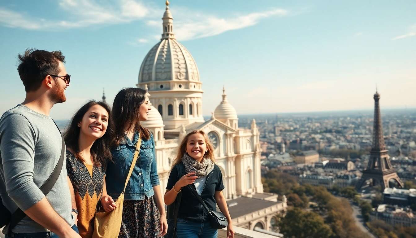 Découverte du sacré-cœur et de sa vue panoramique