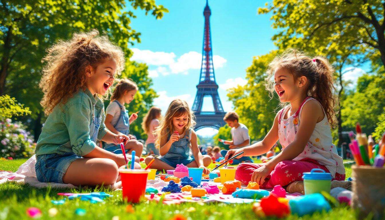 Corps en Mouvement : exploration Artistique pour Enfants à Paris