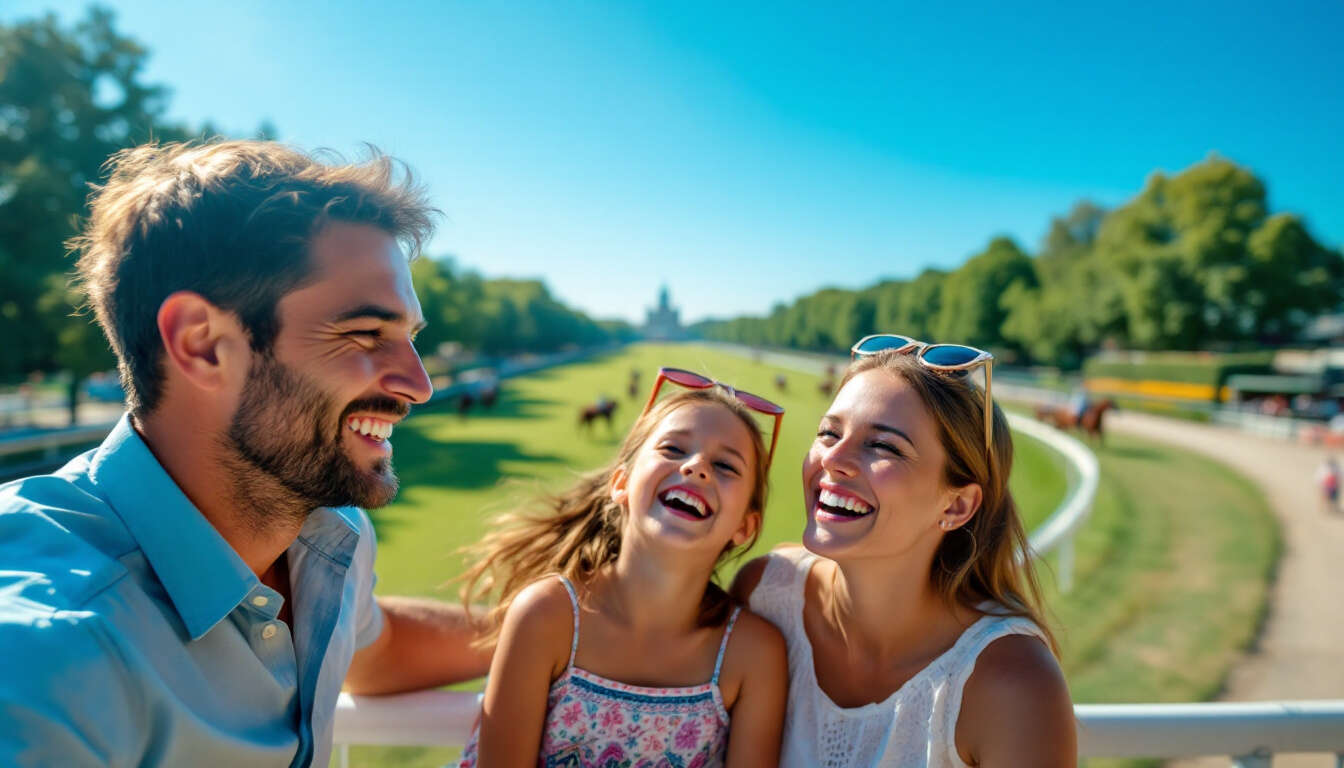 Journée en famille à l'Hippodrome de Paris Longchamp