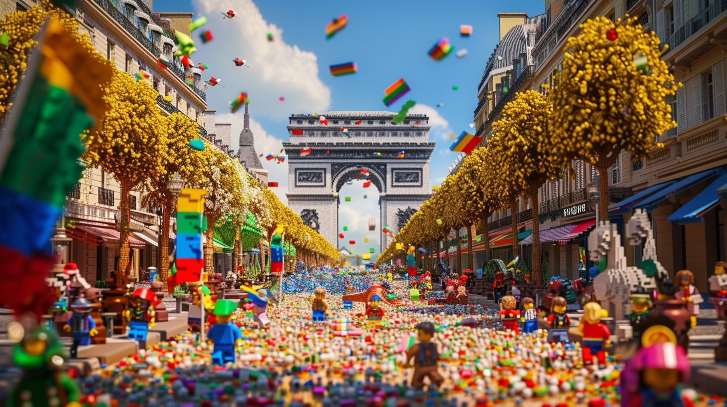 Lego Champs-Élysées 2025