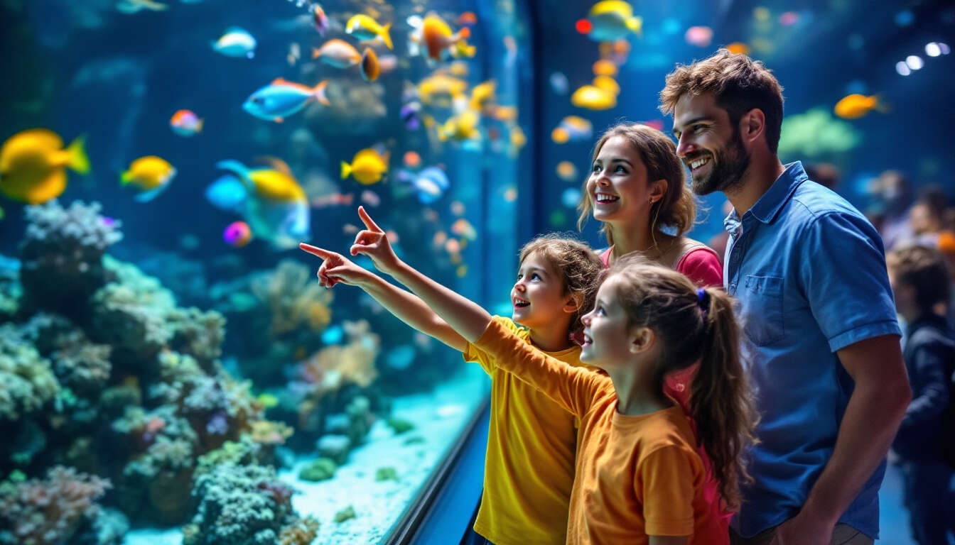 Visitez l'Aquarium Tropical de la Porte Dorée en Famille - Paris 12e
