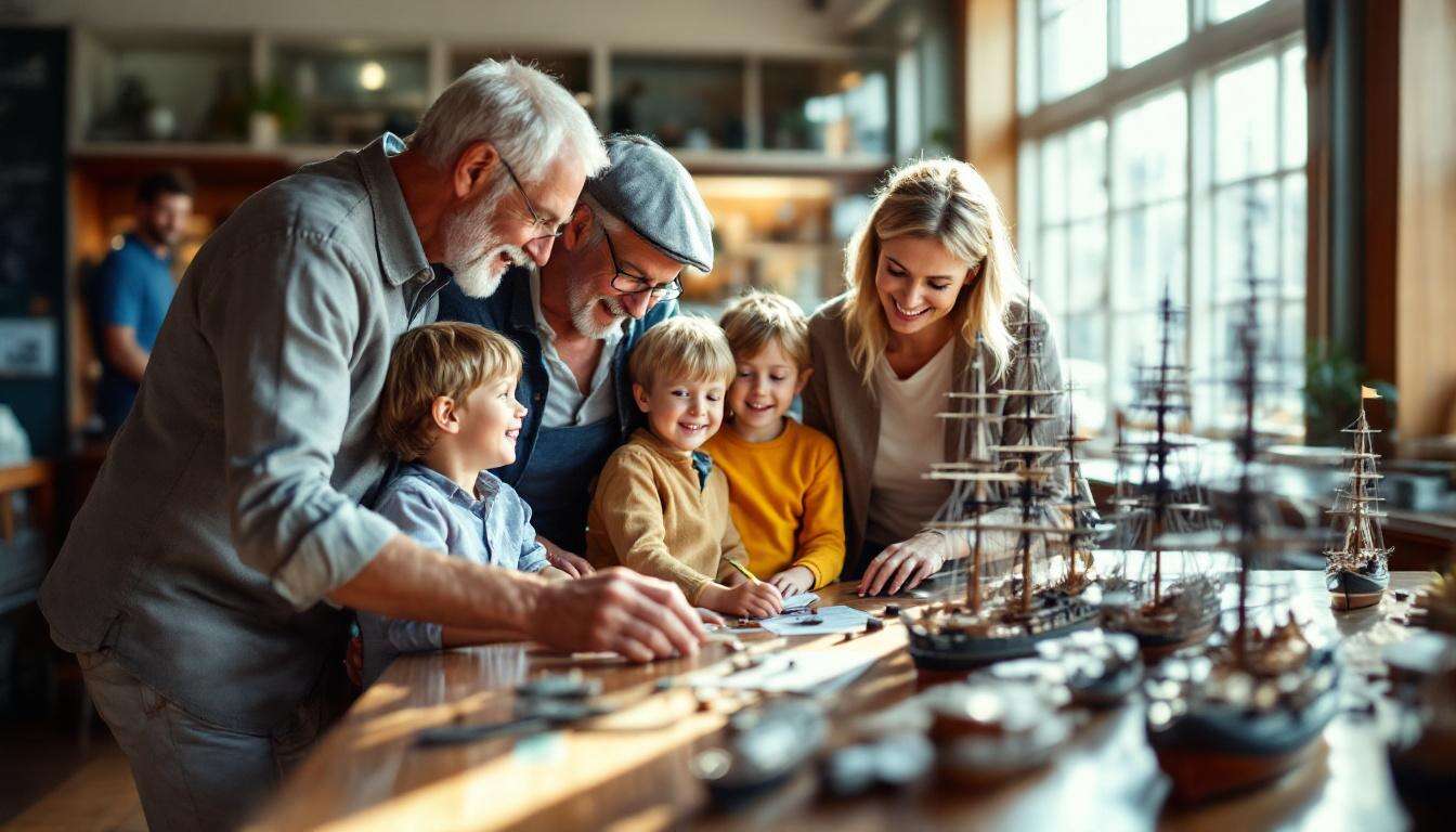 Visites en famille au Musée National de la Marine