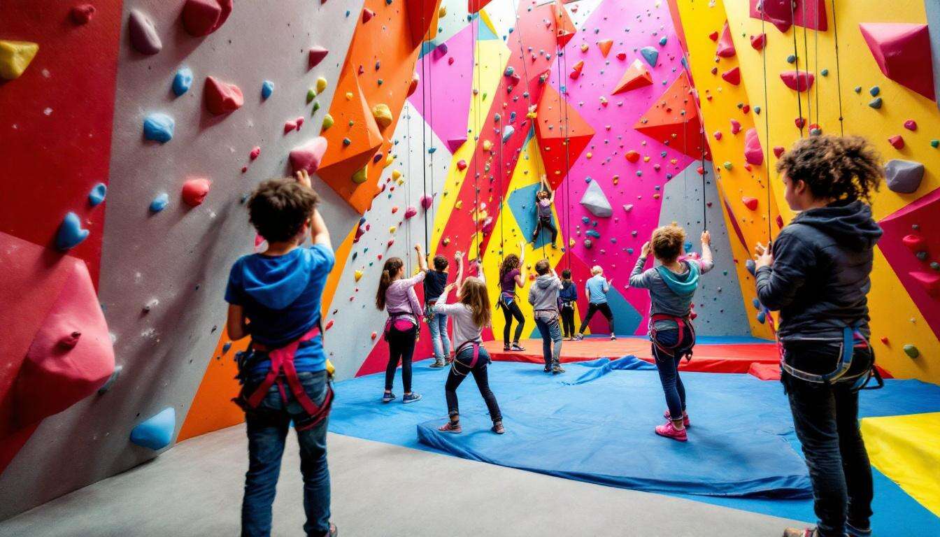 Stages d'escalade enfants 4-14 ans à Vertical'Art Chevaleret Paris