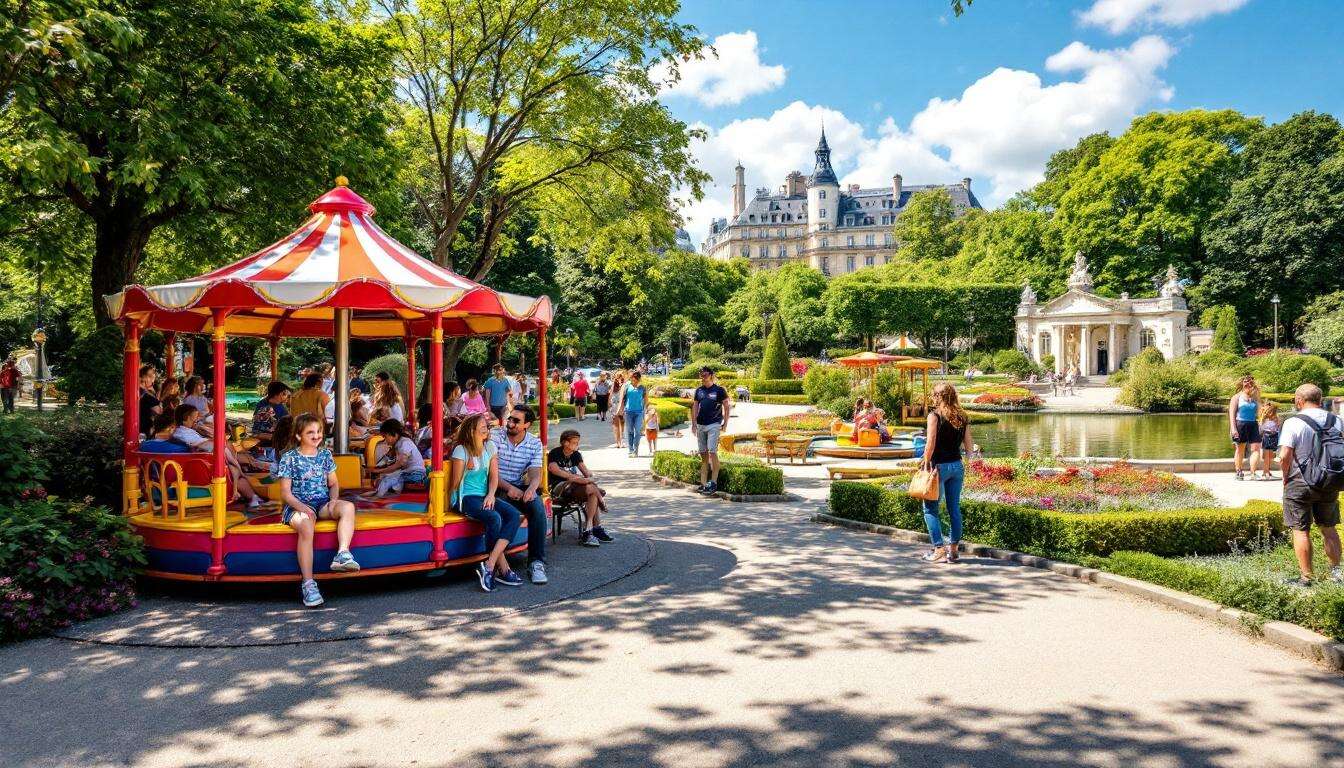 Jardin d'Acclimatation Paris : parc d'attractions familial