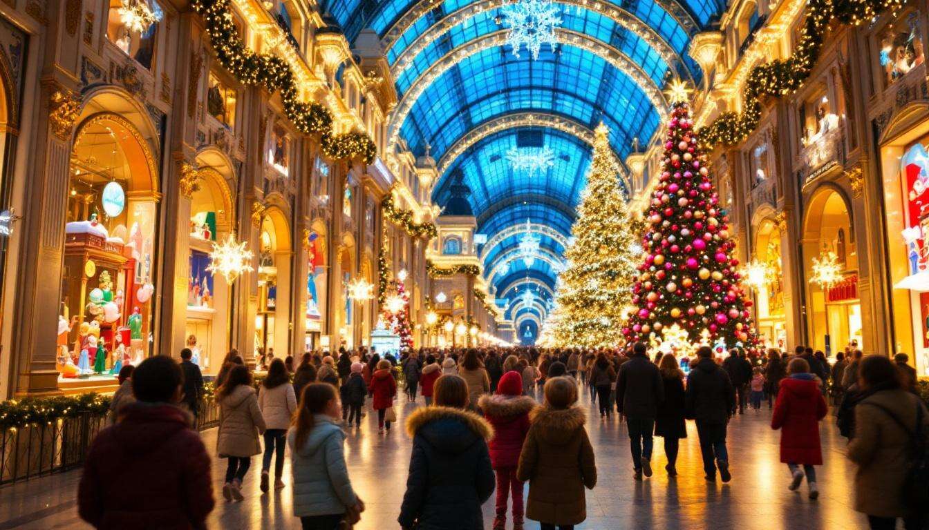 Noël aux Galeries Lafayette : sorties avec Enfants