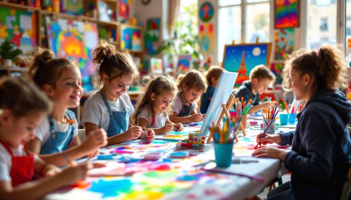 Visite Atelier d'Arts Plastiques pour Enfants 4-6 Ans à Paris