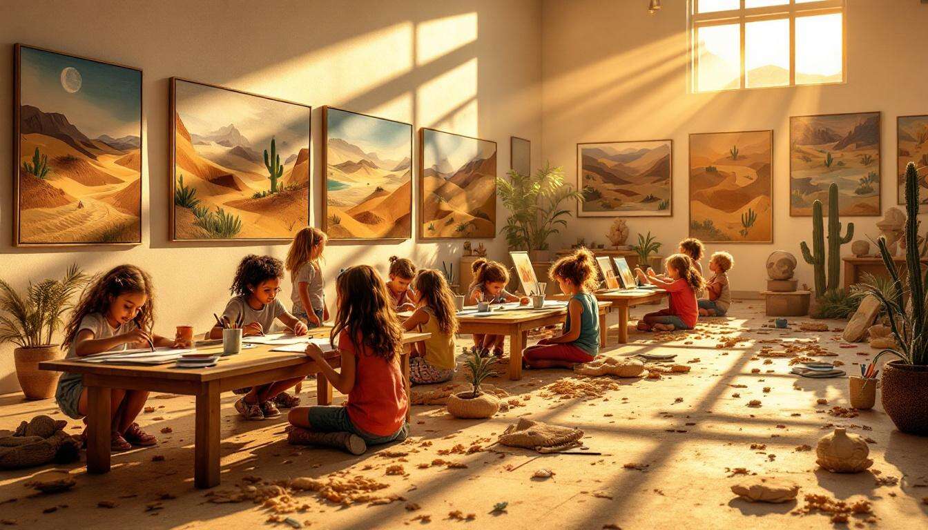 Animations pour enfants à la Grande Galerie : autour de l'expo Déserts