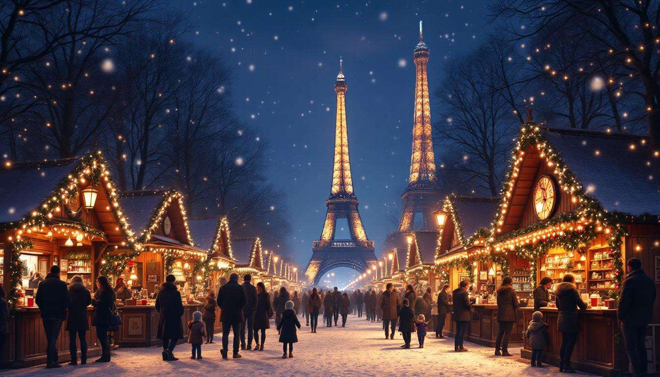 Marché et Animations de Noël aux Fééries d'Auteuil à Paris 16ème