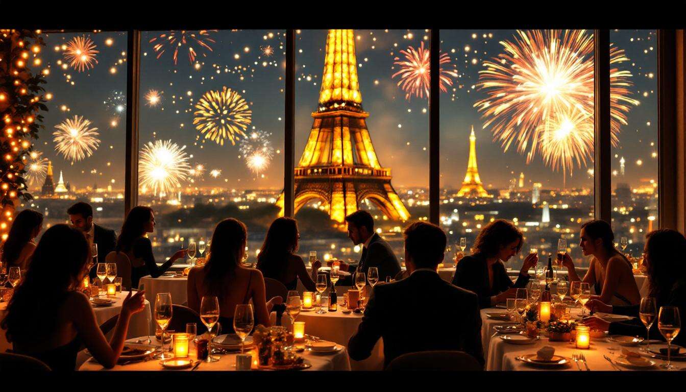 Réveillon du Nouvel An à Paris : restaurants Incontournables