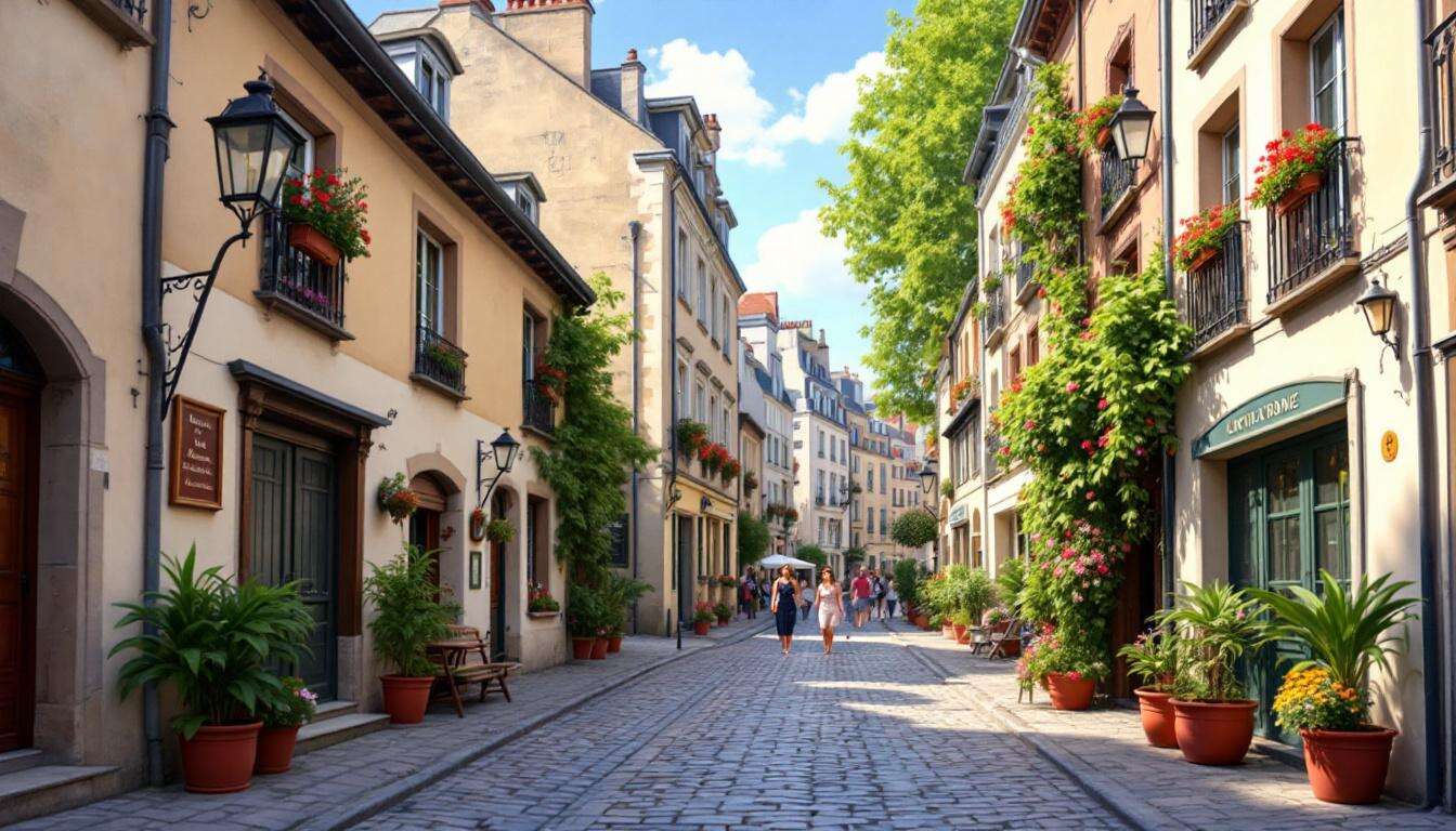 Balade dans le Village de Charonne à Paris
