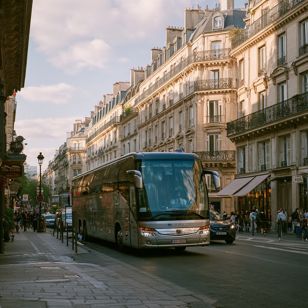 Circulation et stationnement des autocars à Paris