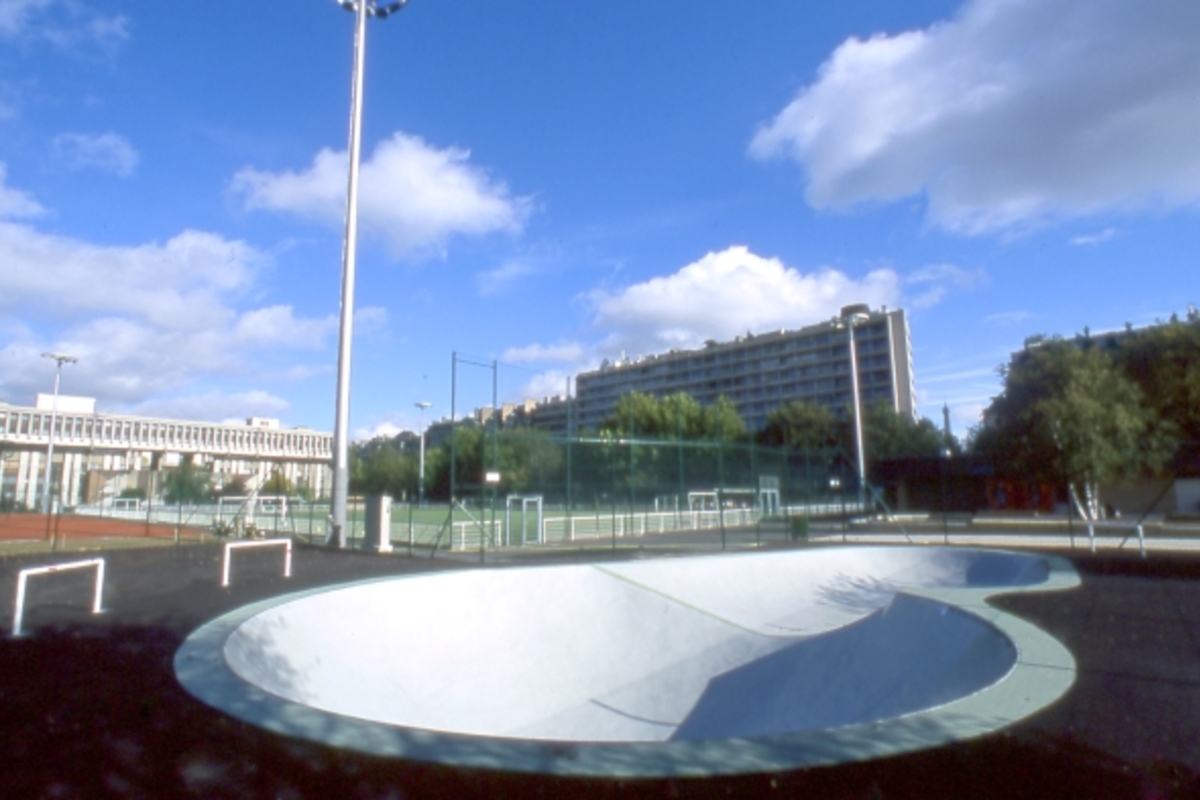 Espace de glisse de la Muette à Paris