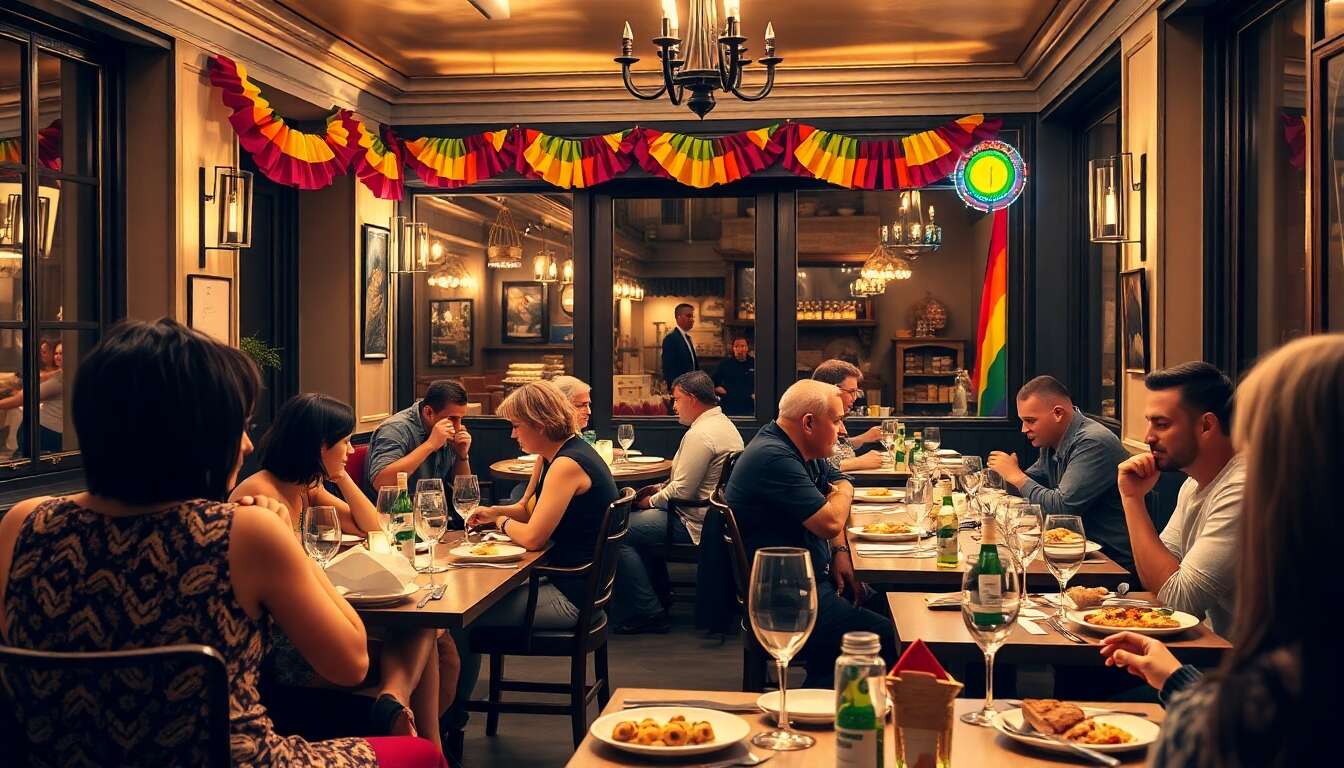 Restaurants LGBT à Paris : où manger ?
