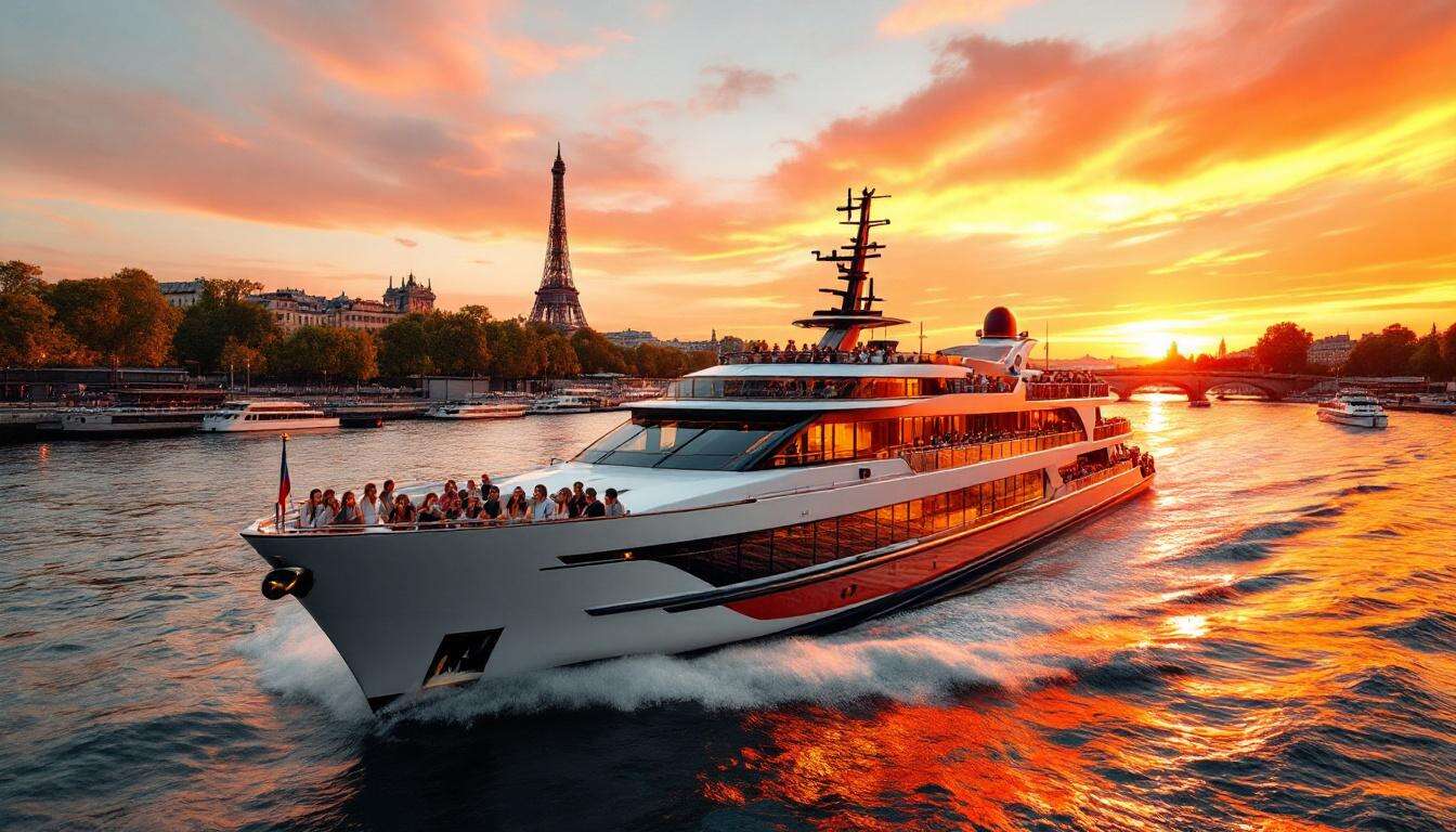 Croisière inoubliable sur la Seine à Paris