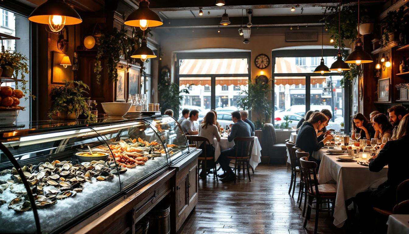 Les meilleurs restaurants de fruits de mer à Paris