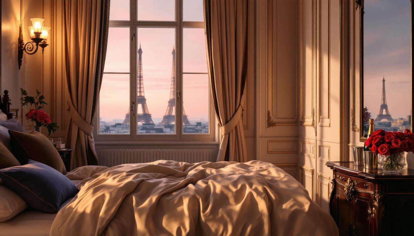 Hôtels romantiques à Paris : découvrez notre sélection amoureuse
