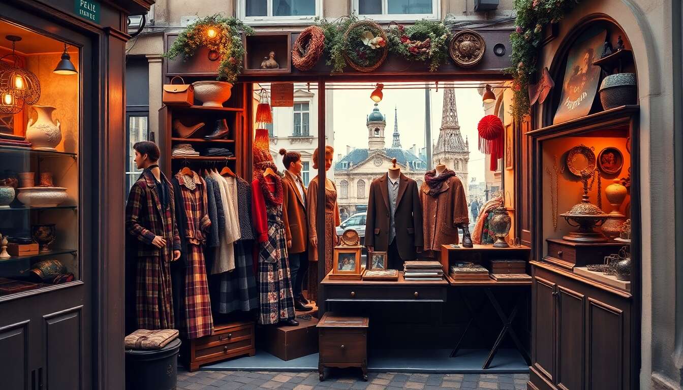 Meilleures Boutiques Vintage à Paris