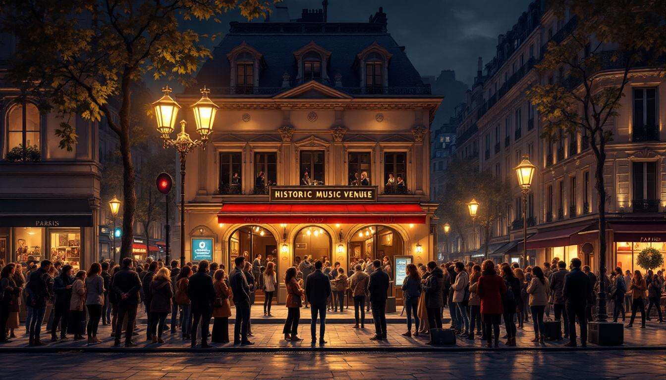 Les meilleurs lieux de musique live à Paris