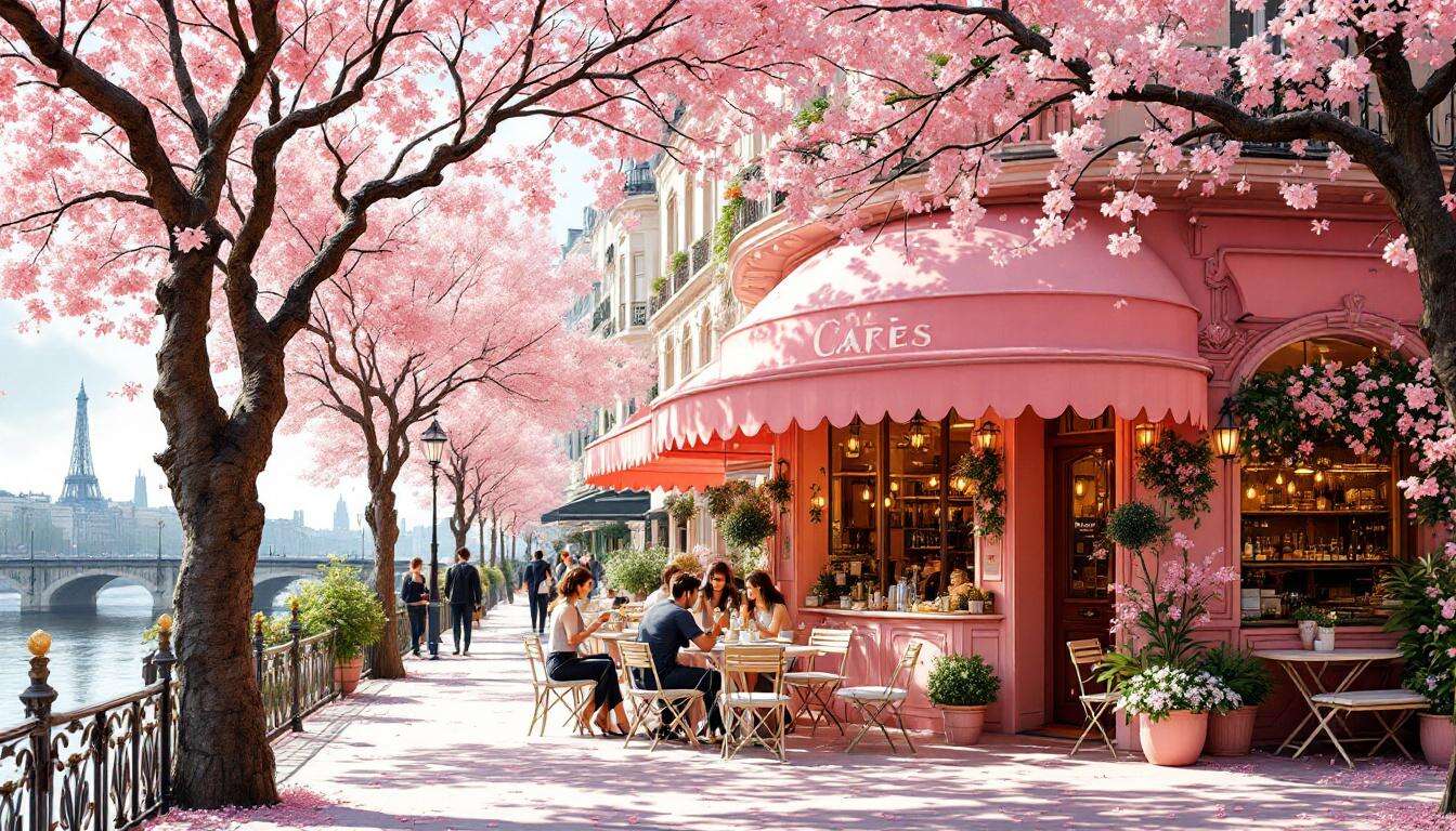 8 lieux roses pour voir la vie en rose à Paris